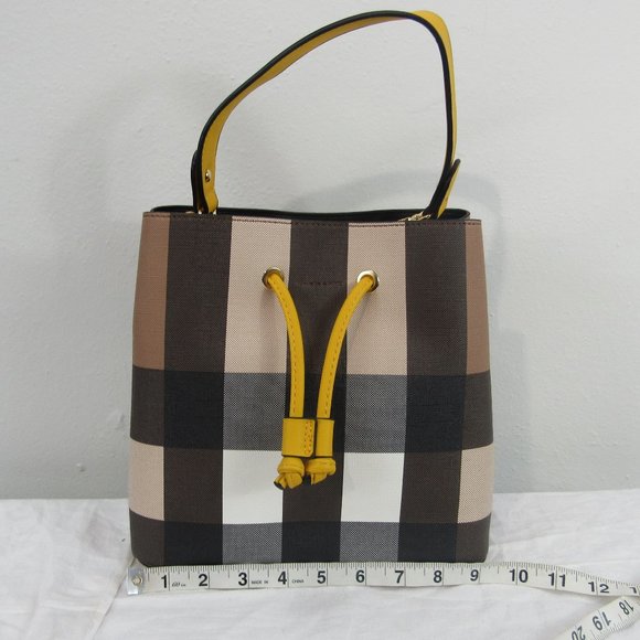 unknown Handbags - Plaid hobo bag with wallet small